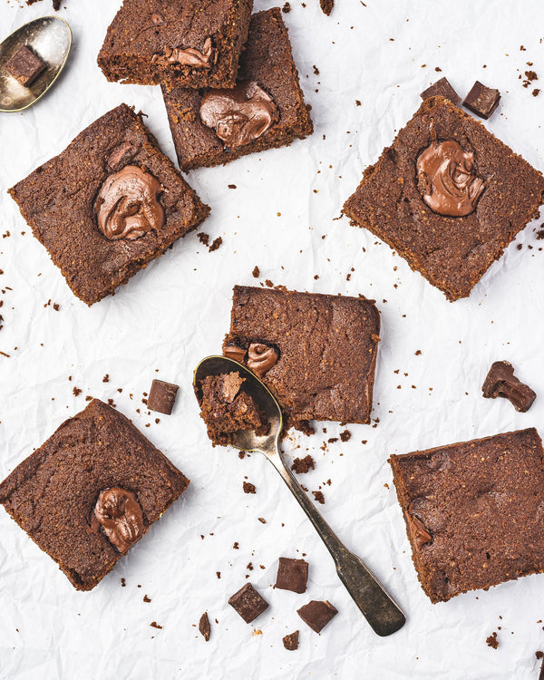 Lower Carb Brownies with Choco Hazel Spread