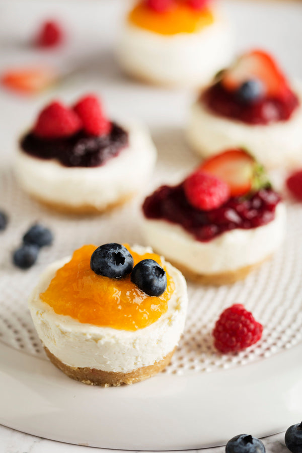 Fruity Keto Cheesecake Bites