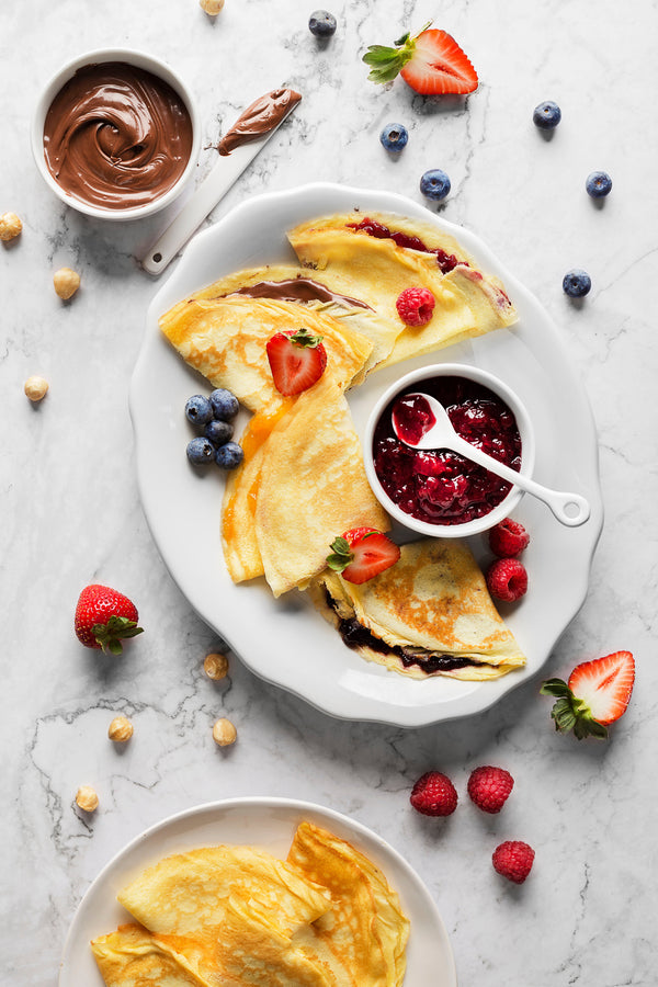 Keto Crepes With GOOD GOOD Choco Hazel