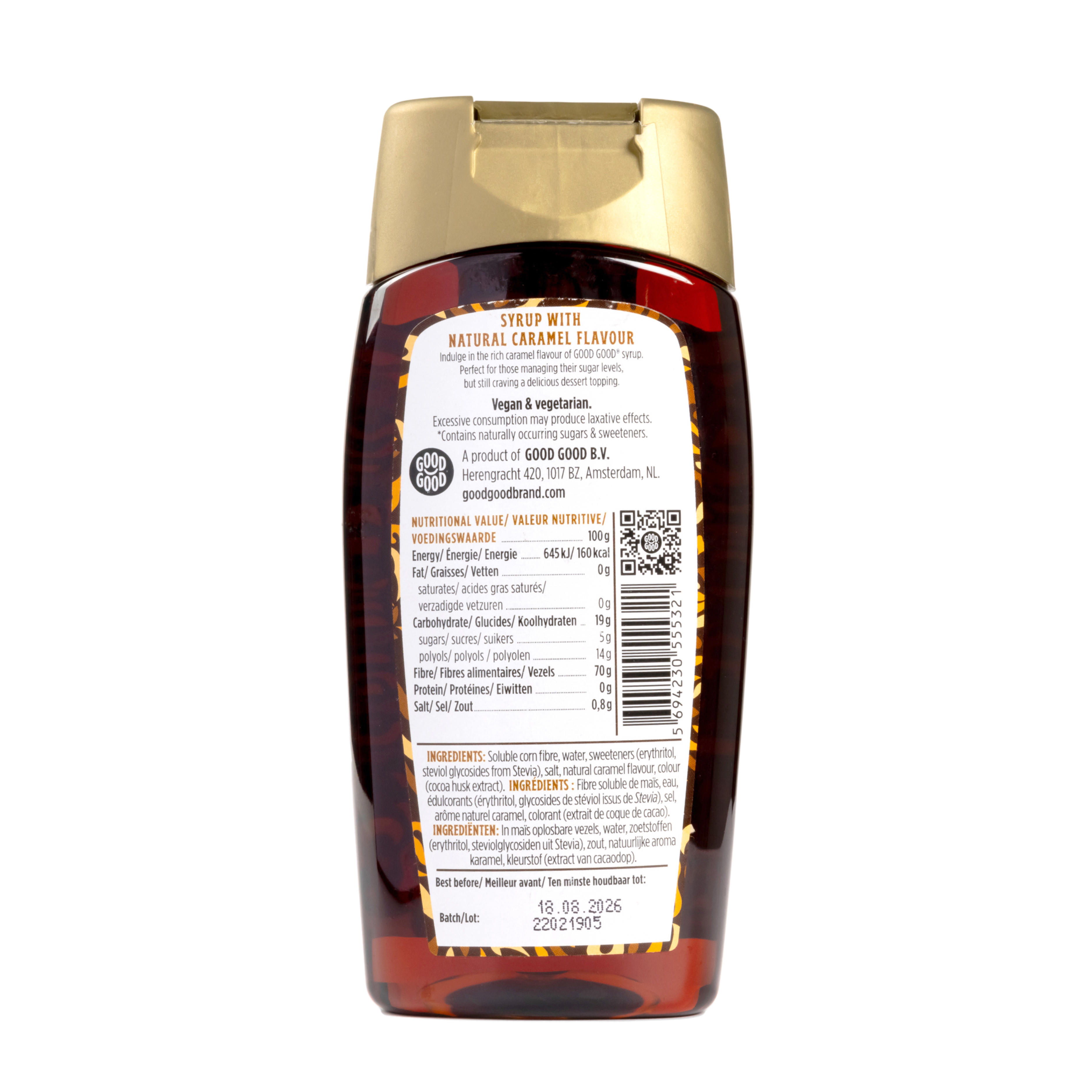 Sweet Like Syrup with Caramel - 350g (250ml) - Keto Friendly
