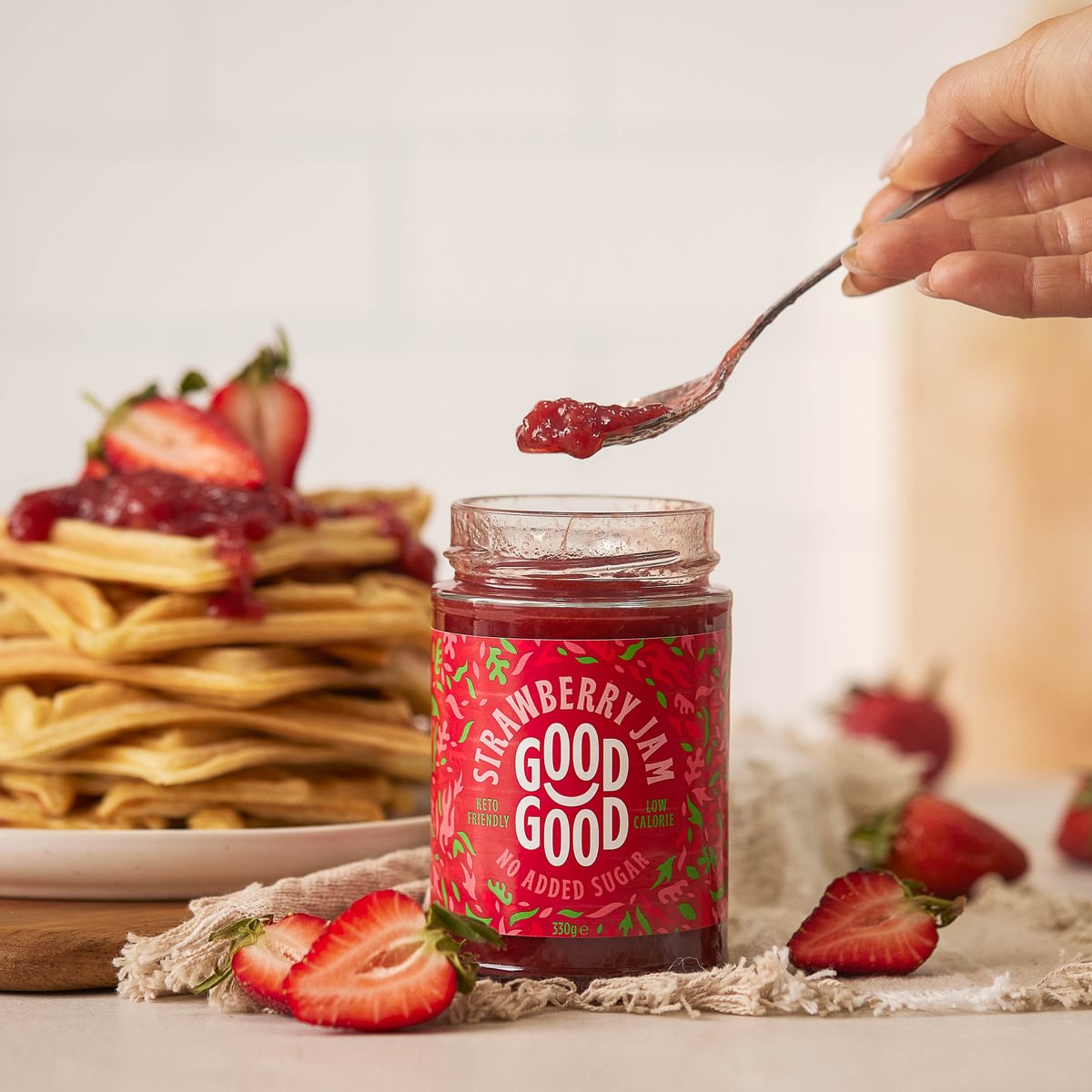 Strawberry Jam (330g) - No Added Sugar