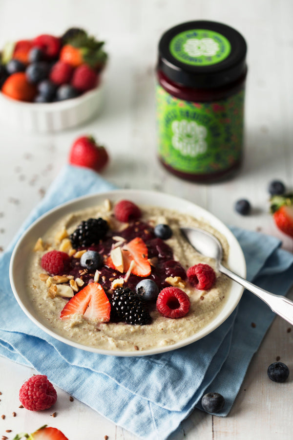 Keto Porridge With GOOD GOOD Sweet Jam