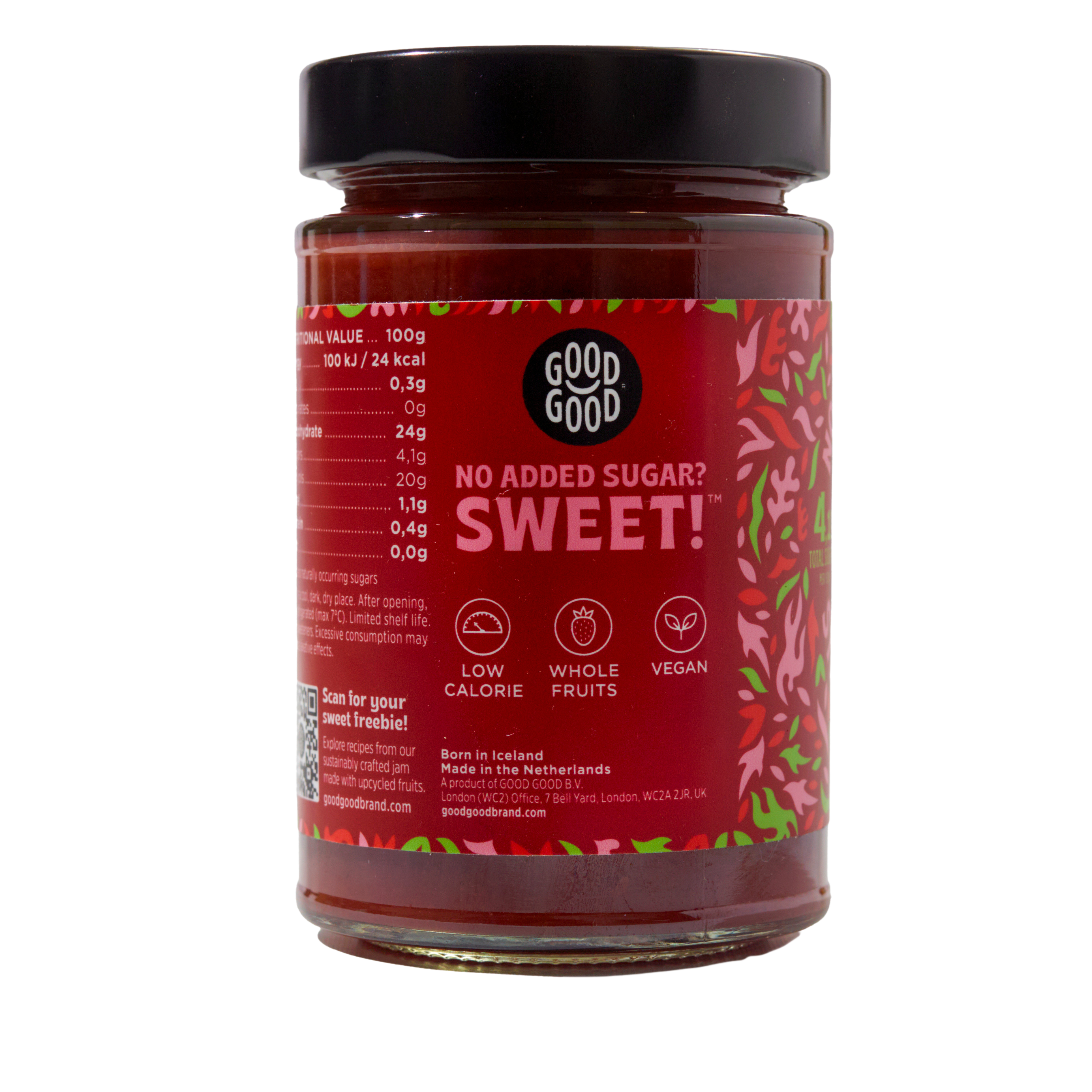 Strawberry Jam (330g) - No Added Sugar