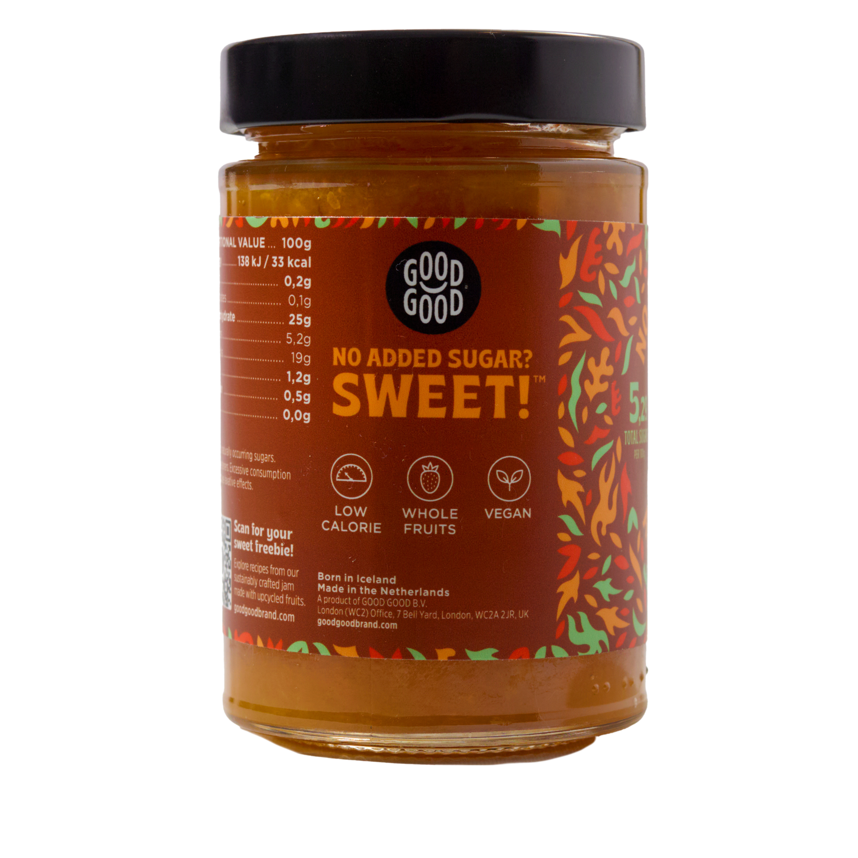 Apricot Jam (330g) - No Added Sugar