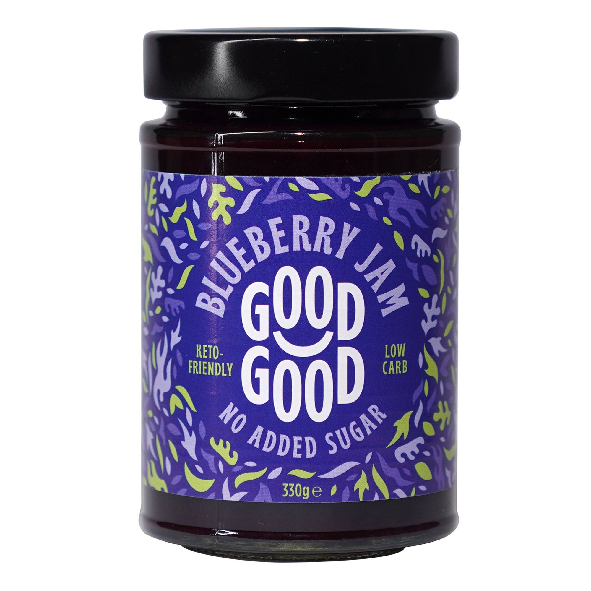 Blueberry Jam (330g) - No Added Sugar