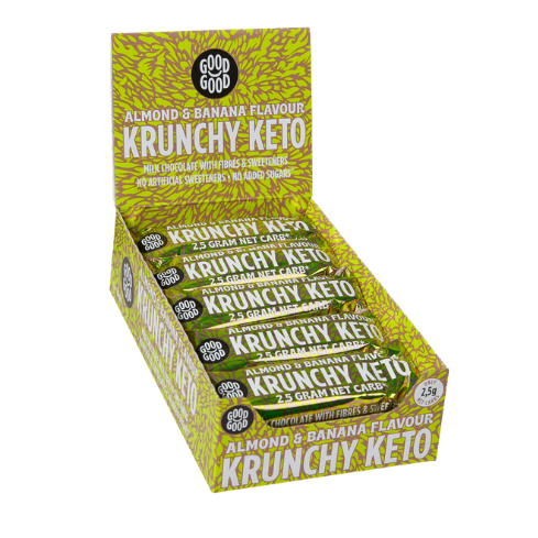 Krunchy Keto Bar Almond & Banana box